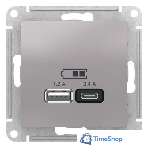 Розетка USB Schneider Electric AtlasDesign ATN000339 - Изображение №1 — Интернет-магазин Time-Shop
