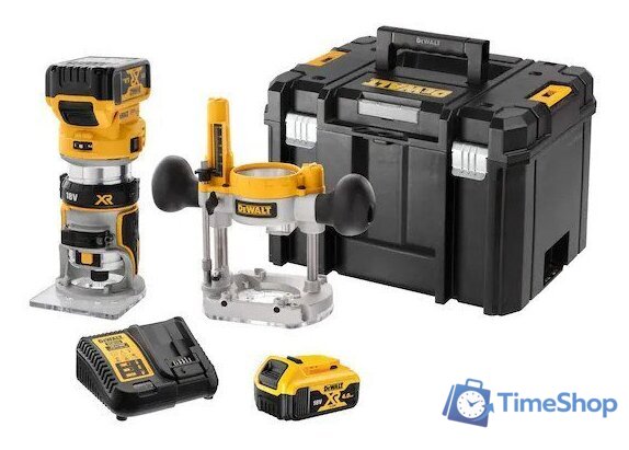 Вертикальный фрезер DeWalt DCW604P2 (с 2-мя АКБ, кейс) - Изображение №1 — Интернет-магазин Time-Shop