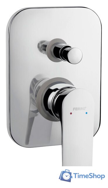 Смеситель без скрытого механизма Ferro Algeo Square BAQ7P - Изображение №1 — Интернет-магазин Time-Shop