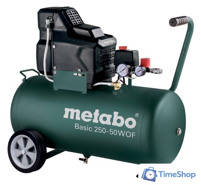 Компрессор Metabo BASIC 250-50 W OF 601535000 - Изображение №1 — Интернет-магазин Time-Shop