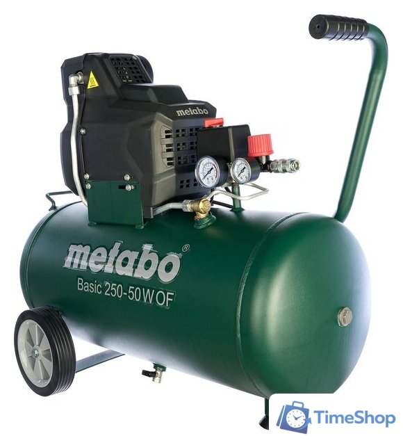 Компрессор Metabo BASIC 250-50 W OF 601535000 - Изображение №4 — Интернет-магазин Time-Shop
