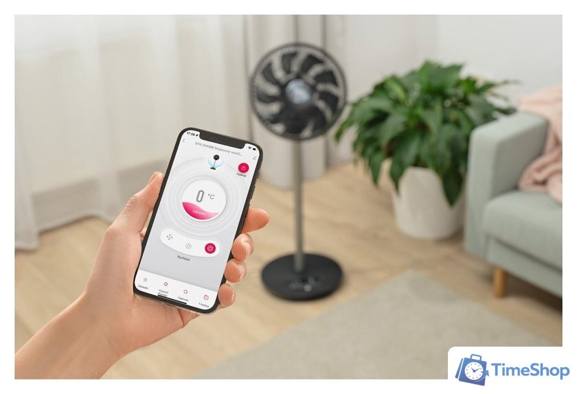 Вентилятор Sencor SFN 3040BK - Изображение №10 — Интернет-магазин Time-Shop