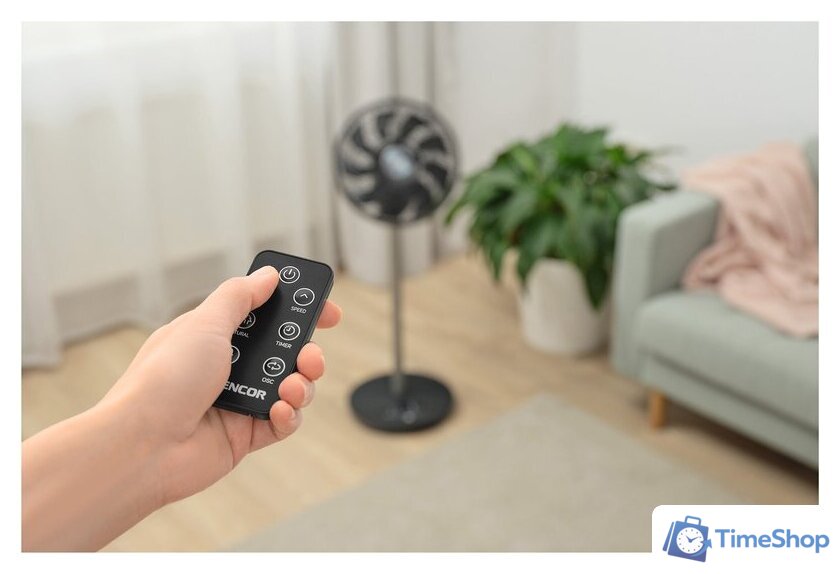 Вентилятор Sencor SFN 3040BK - Изображение №9 — Интернет-магазин Time-Shop