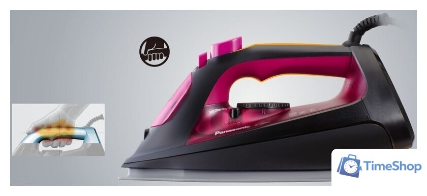 Утюг Panasonic NI-U400CPTW - Изображение №4 — Интернет-магазин Time-Shop