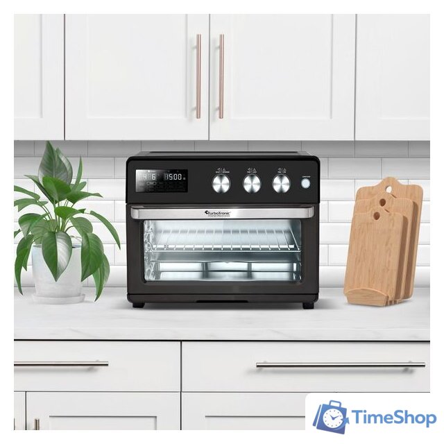 Мини-печь TurboTronic TT-AF32DRD (черный) - Изображение №7 — Интернет-магазин Time-Shop