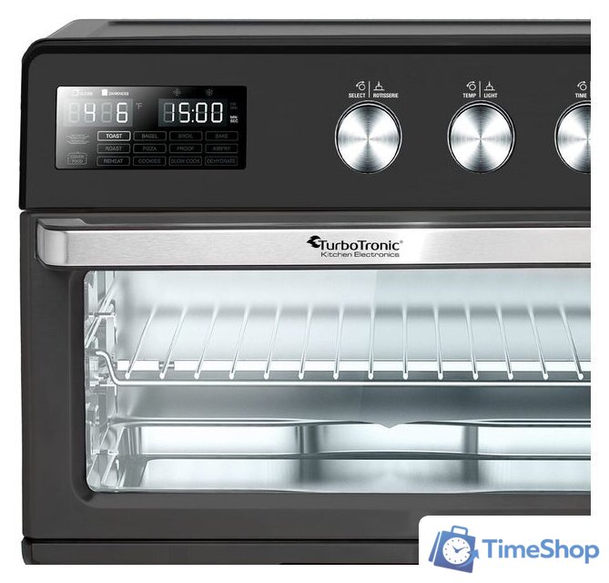 Мини-печь TurboTronic TT-AF32DRD (черный) - Изображение №2 — Интернет-магазин Time-Shop