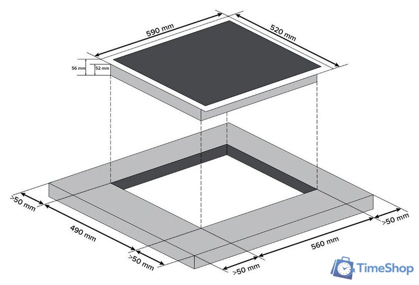 Варочная панель Libhof CH-72604I - Изображение №5 — Интернет-магазин Time-Shop