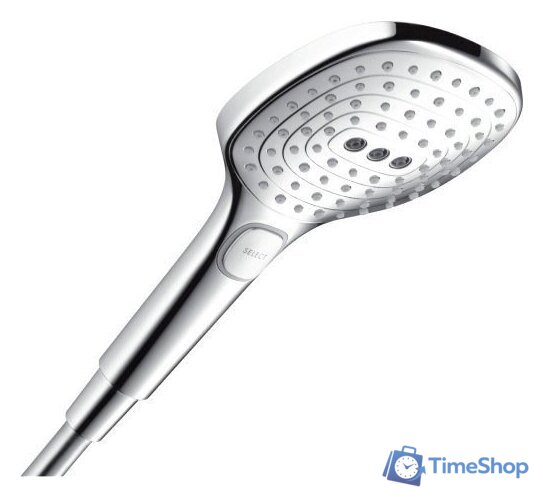 Душевая лейка Hansgrohe Raindance Select 120 Air 26520000 (хром) - Изображение №1 — Интернет-магазин Time-Shop