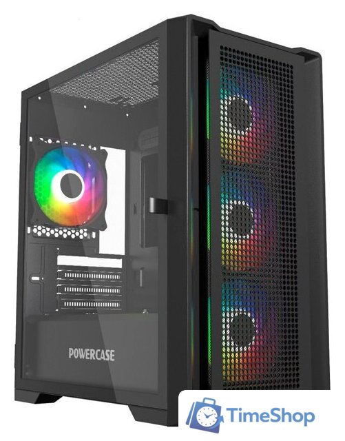 Корпус Powercase Alisio Micro X4B V2 CAMCXB-A4 - Изображение №1 — Интернет-магазин Time-Shop
