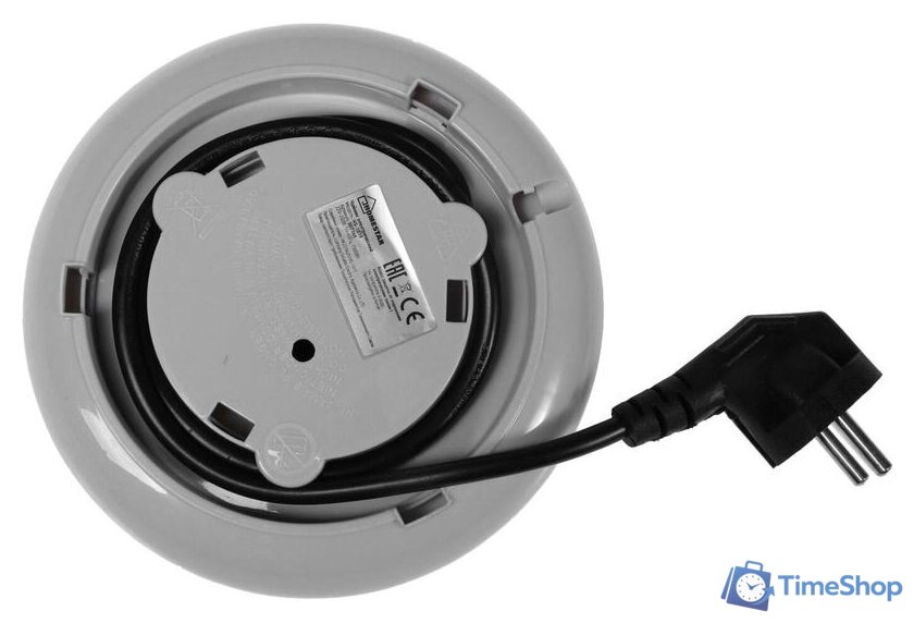 Электрический чайник HomeStar HS-1019 (стальной/голубой) - Изображение №2 — Интернет-магазин Time-Shop