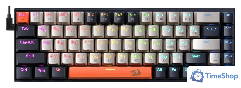 Клавиатура Redragon Ryze - Изображение №1 — Интернет-магазин Time-Shop