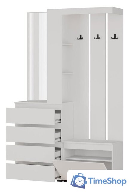 Стенка НК-Мебель Stern 72677827 (белый) - Изображение №2 — Интернет-магазин Time-Shop