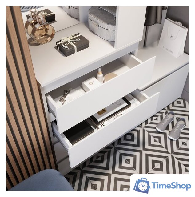 Стенка НК-Мебель Stern 72677827 (белый) - Изображение №4 — Интернет-магазин Time-Shop