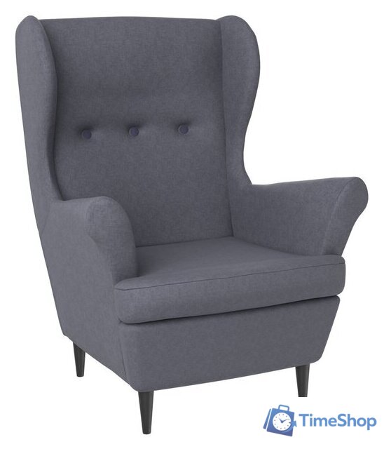 Интерьерное кресло Mio Tesoro Тойво (twist 20 dark grey) - Изображение №1 — Интернет-магазин Time-Shop