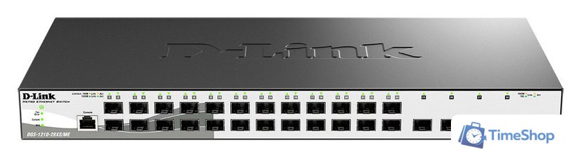 Управляемый коммутатор 2-го уровня D-Link DGS-1210-28XS/ME/B2A - Изображение №1 — Интернет-магазин Time-Shop