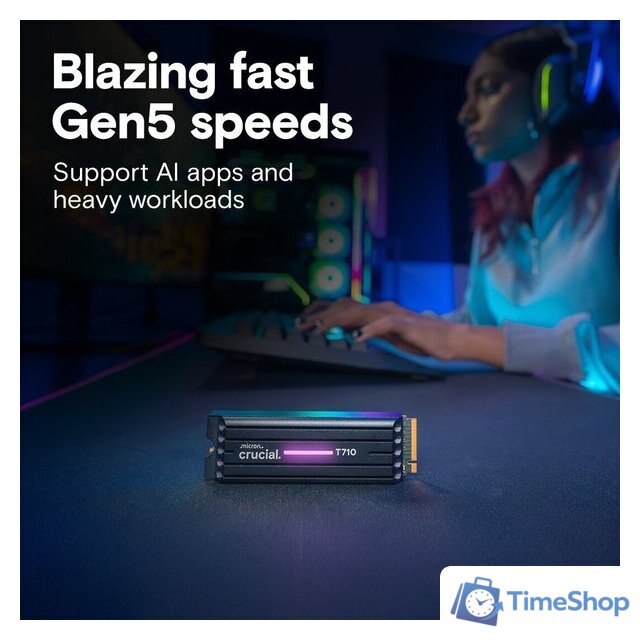 SSD Crucial T710 2TB CT2000T710SSD5 - Изображение №2 — Интернет-магазин Time-Shop