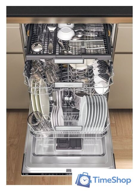 Встраиваемая посудомоечная машина Whirlpool W7I HT58 T - Изображение №10 — Интернет-магазин Time-Shop