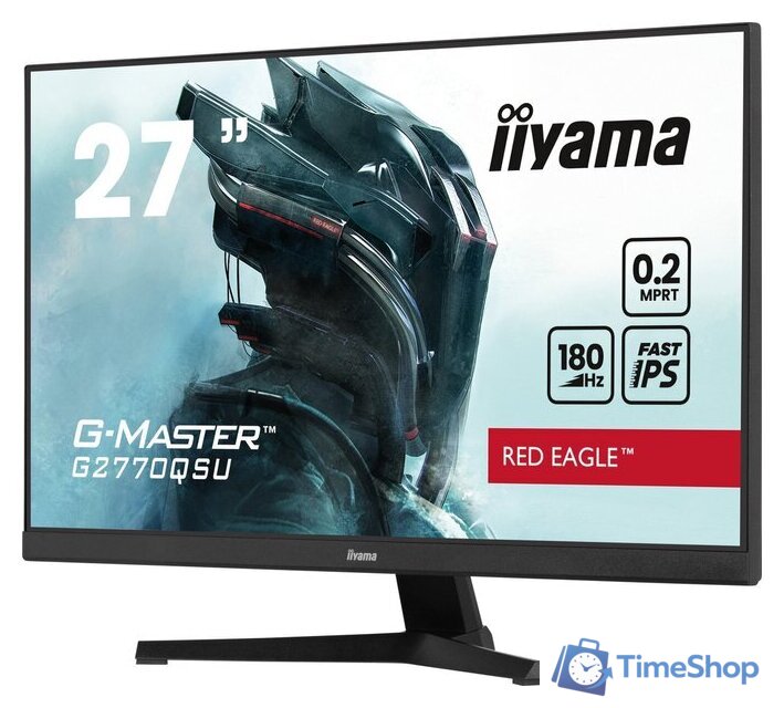 Игровой монитор iiyama G-Master Red Eagle G2770QSU-B6 - Изображение №5 — Интернет-магазин Time-Shop