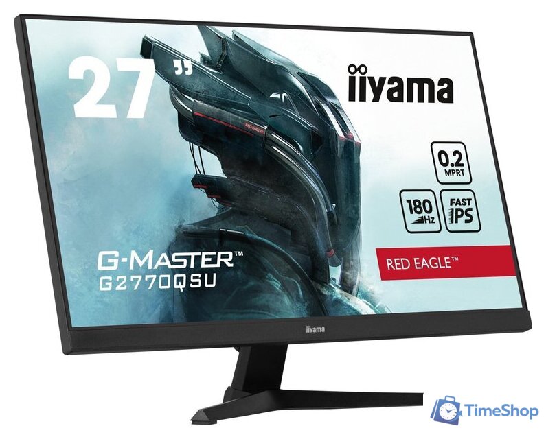 Игровой монитор iiyama G-Master Red Eagle G2770QSU-B6 - Изображение №4 — Интернет-магазин Time-Shop