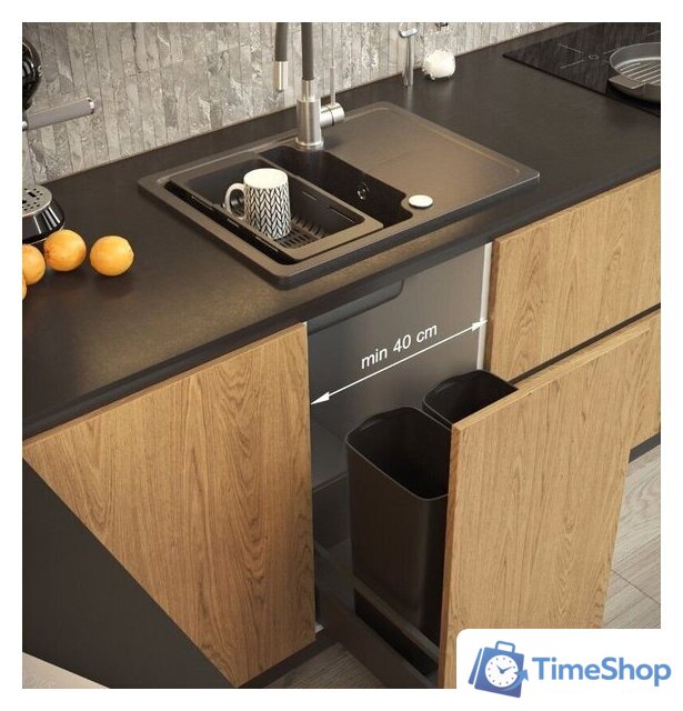 Кухонная мойка Quadron HCQBJ5844SZK - Изображение №4 — Интернет-магазин Time-Shop