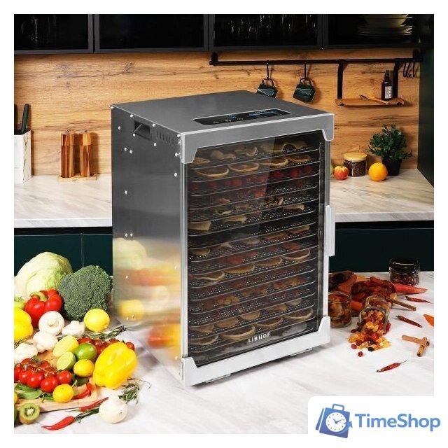 Сушилка для овощей и фруктов Libhof FDK-16 - Изображение №12 — Интернет-магазин Time-Shop