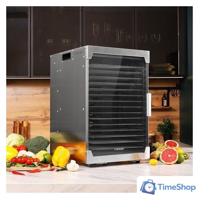 Сушилка для овощей и фруктов Libhof FDK-16 - Изображение №10 — Интернет-магазин Time-Shop