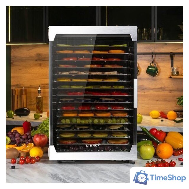 Сушилка для овощей и фруктов Libhof FDK-16 - Изображение №14 — Интернет-магазин Time-Shop
