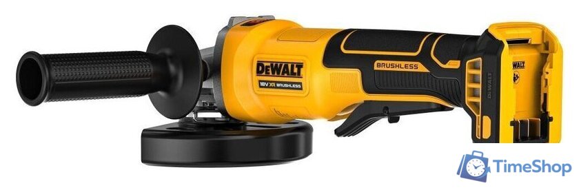 Угловая шлифмашина DeWalt DCG408NT (без АКБ, кейс) - Изображение №5 — Интернет-магазин Time-Shop