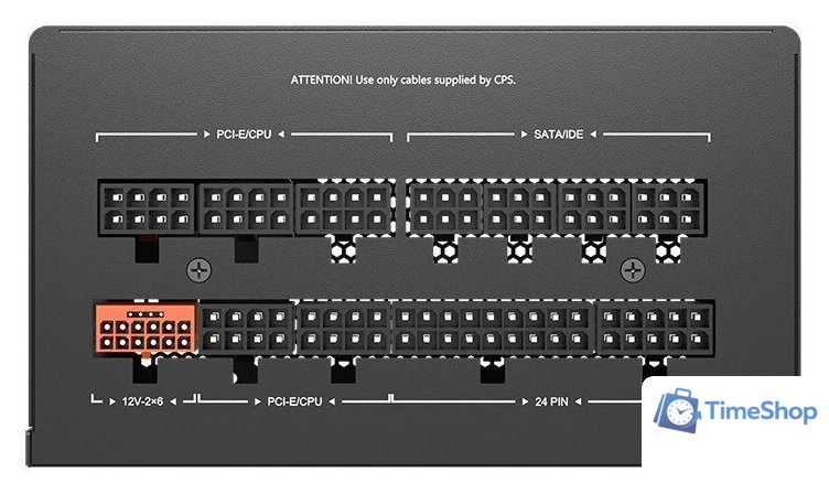Блок питания PCCooler KN850 P3-KN850-G1F - Изображение №2 — Интернет-магазин Time-Shop