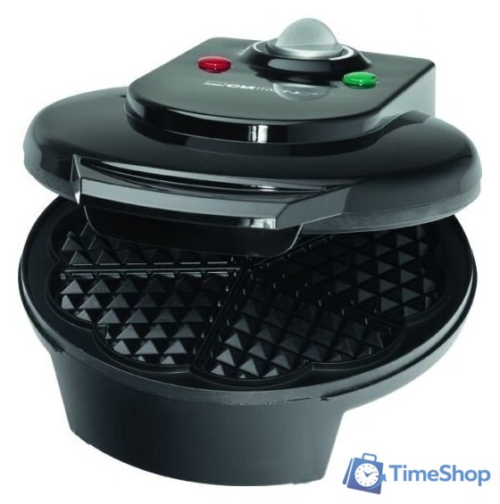 Вафельница Clatronic WA 3491 (черный) - Изображение №1 — Интернет-магазин Time-Shop