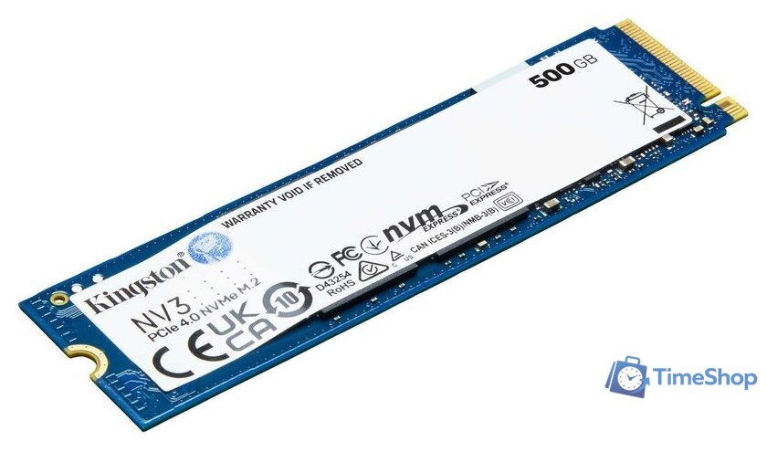 SSD Kingston NV3 500GB SNV3S/500GBK - Изображение №2 — Интернет-магазин Time-Shop