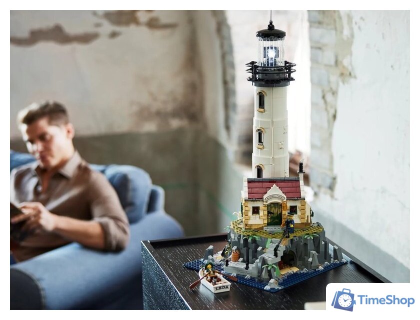Конструктор LEGO Ideas 21335 Моторизованный маяк - Изображение №14 — Интернет-магазин Time-Shop