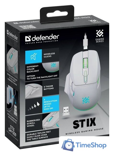 Игровая мышь Defender Stix GM-009 - Изображение №4 — Интернет-магазин Time-Shop