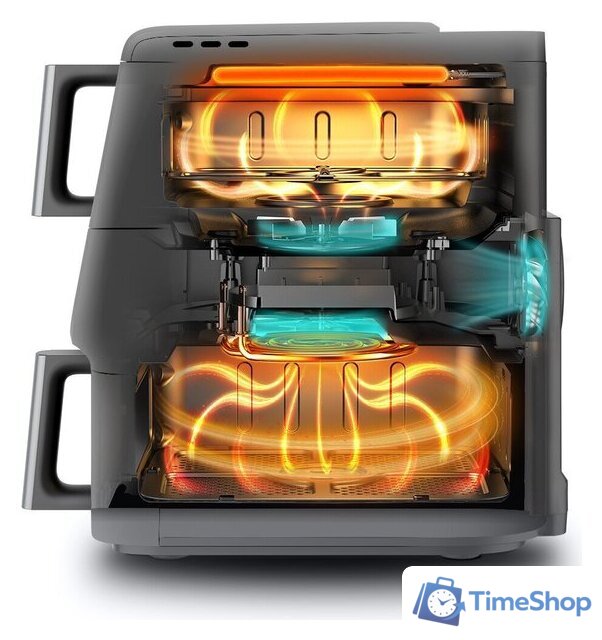 Аэрогриль (аэрофритюрница) CENTEK CT-3107 - Изображение №4 — Интернет-магазин Time-Shop