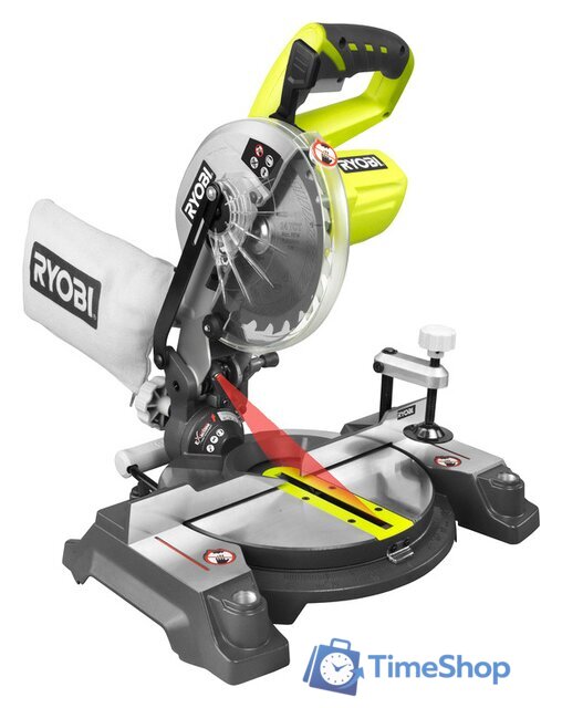 Торцовочная пила Ryobi EMS190DCL 5133000932 (без АКБ) - Изображение №1 — Интернет-магазин Time-Shop
