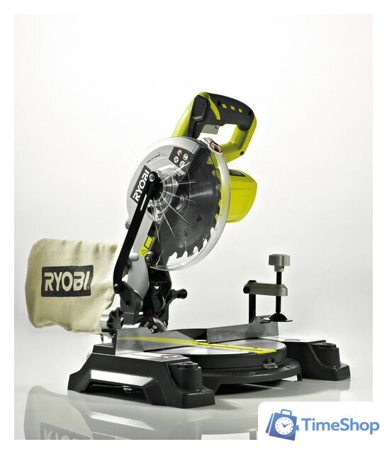 Торцовочная пила Ryobi EMS190DCL 5133000932 (без АКБ) - Изображение №3 — Интернет-магазин Time-Shop