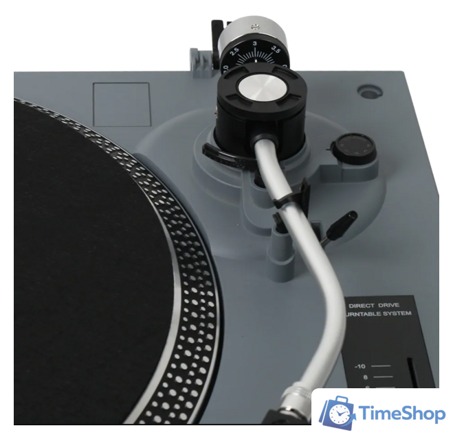 DJ виниловый проигрыватель Lenco L-3808 (серый) - Изображение №4 — Интернет-магазин Time-Shop