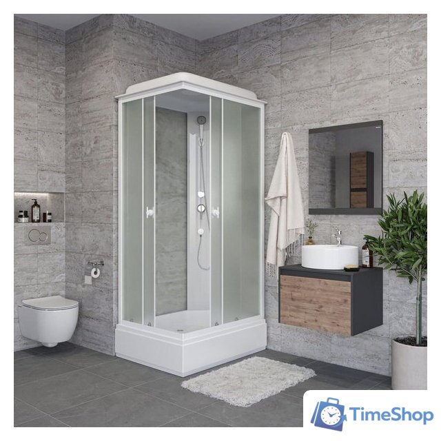 Душевая кабина Niagara Promo P100/80/26Q/MT 100x80x215 - Изображение №2 — Интернет-магазин Time-Shop