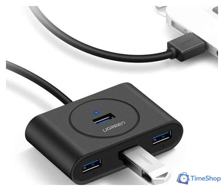 USB-хаб Ugreen CR113 20290 - Изображение №2 — Интернет-магазин Time-Shop