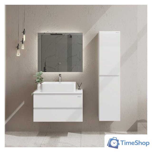  Onika Тумба под умывальник Алеста 80 108065 (белый) - Изображение №8 — Интернет-магазин Time-Shop