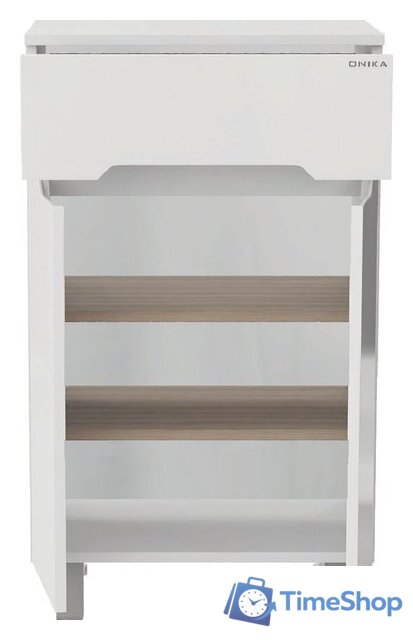  Onika Тумба под умывальник Алеста 80 108065 (белый) - Изображение №19 — Интернет-магазин Time-Shop