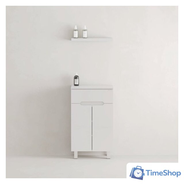  Onika Тумба под умывальник Алеста 80 108065 (белый) - Изображение №15 — Интернет-магазин Time-Shop