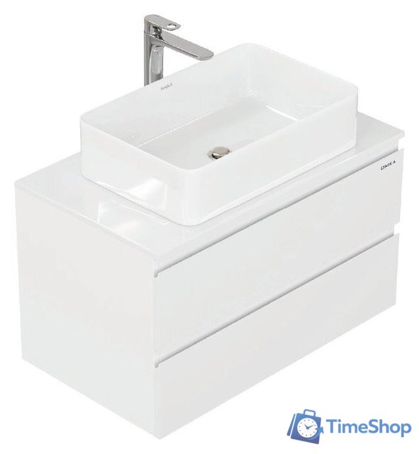  Onika Тумба под умывальник Алеста 80 108065 (белый) - Изображение №4 — Интернет-магазин Time-Shop