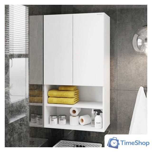  Onika Тумба под умывальник Алеста 80 108065 (белый) - Изображение №1 — Интернет-магазин Time-Shop