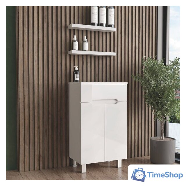  Onika Тумба под умывальник Алеста 80 108065 (белый) - Изображение №14 — Интернет-магазин Time-Shop