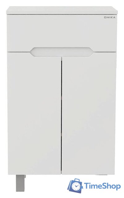  Onika Тумба под умывальник Алеста 80 108065 (белый) - Изображение №17 — Интернет-магазин Time-Shop