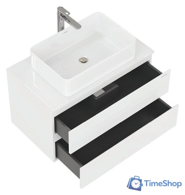  Onika Тумба под умывальник Алеста 80 108065 (белый) - Изображение №5 — Интернет-магазин Time-Shop