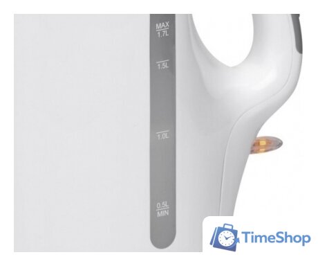 Электрический чайник Clatronic WK 3445 (белый) - Изображение №3 — Интернет-магазин Time-Shop