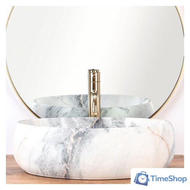 Умывальник Rea Linda (гранит матовый) - Изображение №3 — Интернет-магазин Time-Shop