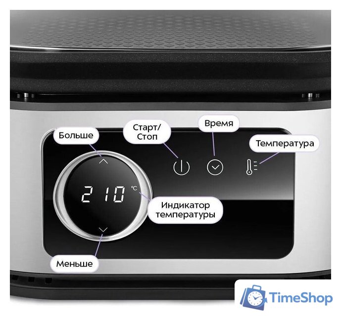 Аэрогриль (аэрофритюрница) Kitfort KT-8127 - Изображение №5 — Интернет-магазин Time-Shop